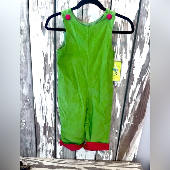 NWT Stellybelly 3t red & lime green jonjon boys - Picture 1 of 4